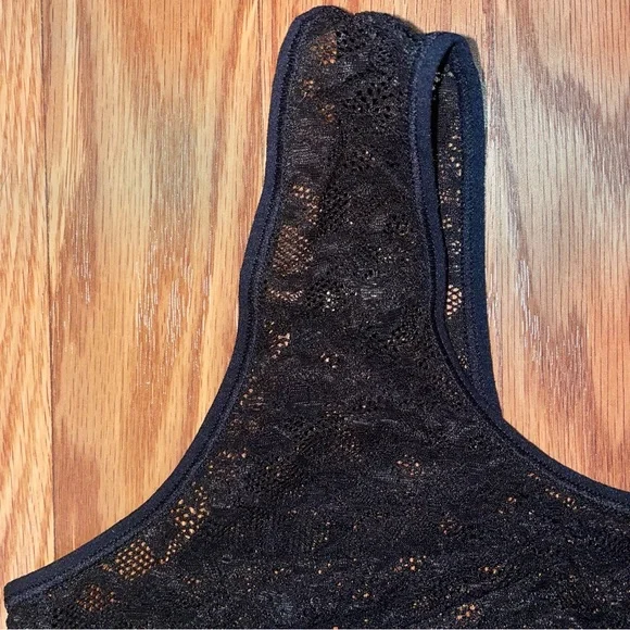Natori Sz XL Bliss Femme Lace Bralette in Black - Picture 11 of 15